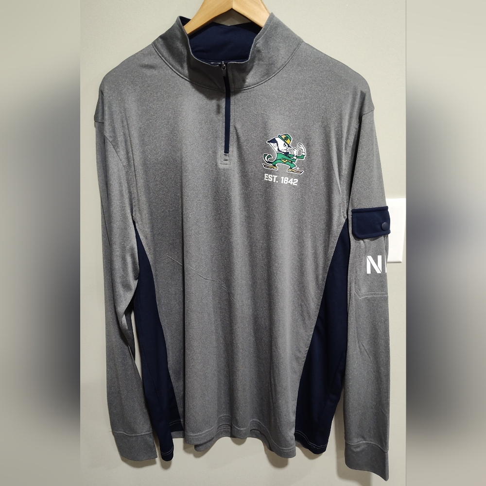 Notre Dame Fighting Irish Long Sleeve Men's T-shirt Size XL Captivating Brand